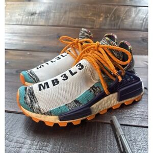 Adidas NMD Hu Pharrell Solar Pack Orange MB3L3 UNISEX Mens 6 Womens 7.5